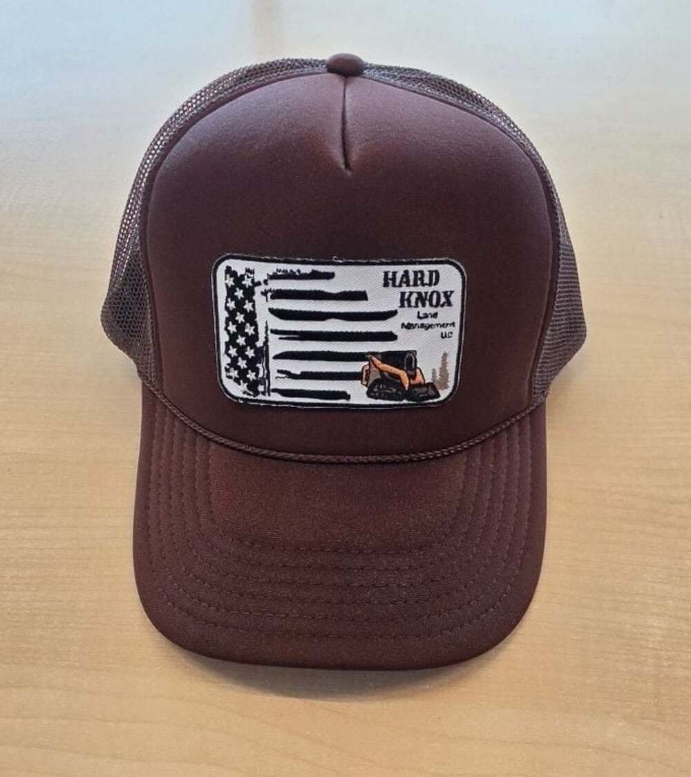 OTTO Brown Hard Knox Land Management LLC Trucker Hat
